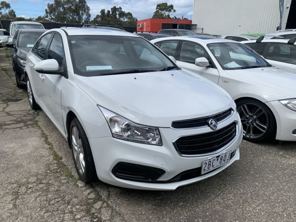 2015 Holden Cruze JH MY15 Equipe White 6 Speed Automatic Sedan image