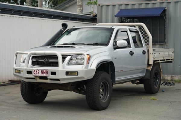 2010 Holden Colorado RC MY10 LX Crew Cab Silver 5 Speed Manual Utility image