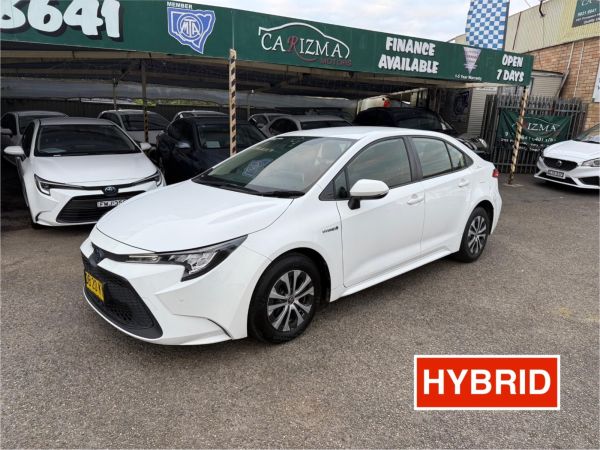 2021 TOYOTA COROLLA 4D SEDAN ZWE211R ASCENT SPORT HYBRID image