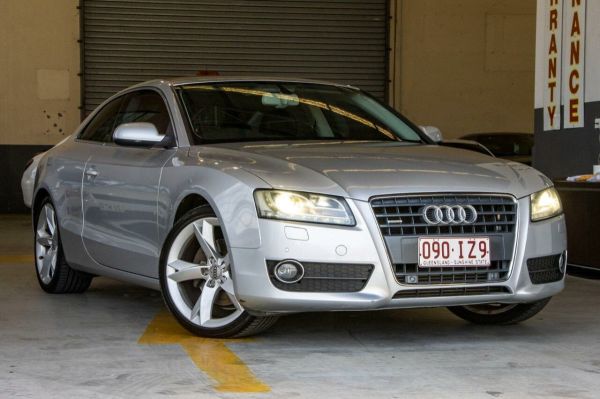 2010 Audi A5 8T MY10 S Tronic Quattro Silver 7 Speed Sports Automatic Dual Clutch Coupe image