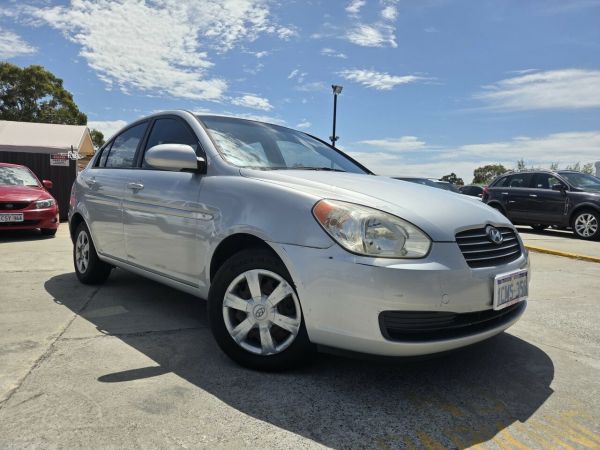 2007 Hyundai Accent MC MY07 S Silver 4 Speed Automatic Sedan image