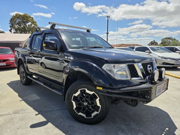 2014 Nissan Navara D40 S8 RX Black 5 Speed Automatic Cab Chassis image
