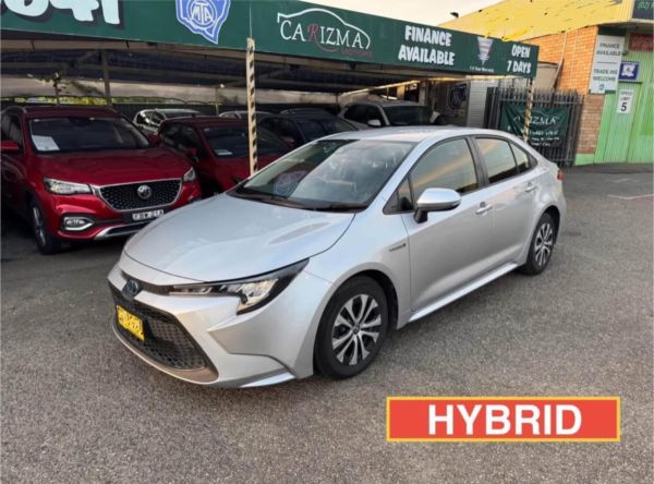 2021 TOYOTA COROLLA 4D SEDAN ZWE211R ASCENT SPORT HYBRID image