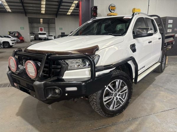 2021 Ford Ranger PX MkIII MY21.25 Wildtrak 2.0 (4x4) White 10 Speed Automatic Double Cab Pick Up image
