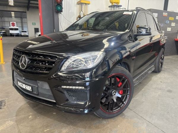 2013 Mercedes-Benz ML63 AMG 166 4x4 Black 7 Speed Automatic Wagon image