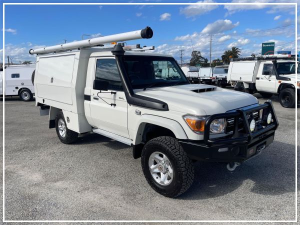 2021 Toyota Landcruiser Cab Chassis VDJ79R GXL image