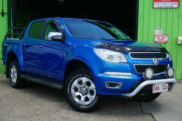 2015 Holden Colorado RG MY15 LTZ Crew Cab Blue 6 Speed Sports Automatic Utility image
