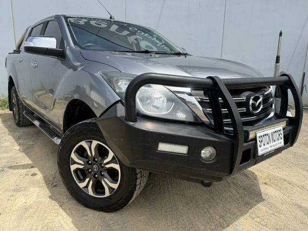 2018 Mazda BT-50 MY18 GT (4x4) Silver 6 Speed Automatic Dual Cab Utility image