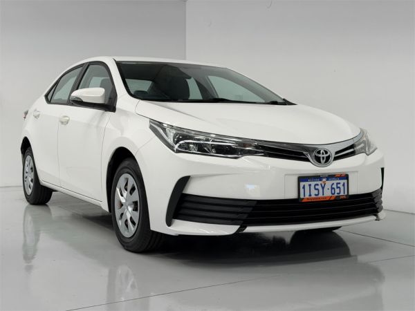 2019 TOYOTA COROLLA 4D SEDAN ZRE172R MY17 ASCENT image