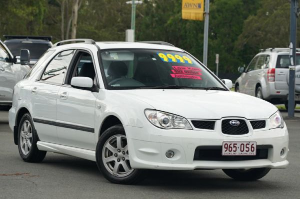 2007 Subaru Impreza S MY07 Luxury AWD White 4 Speed Automatic Hatchback image
