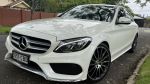 Image for 2016 Mercedes-Benz C200 205 MY16 Pearl White 7 Speed Automatic Sedan