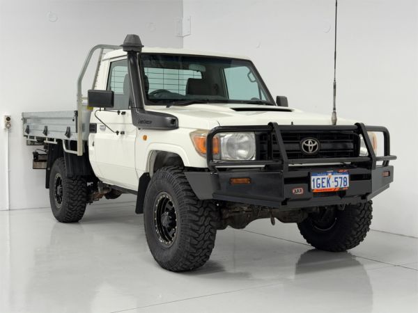 2012 TOYOTA LANDCRUISER C/CHAS VDJ79R 09 UPGRADE WORKMATE (4x4) image
