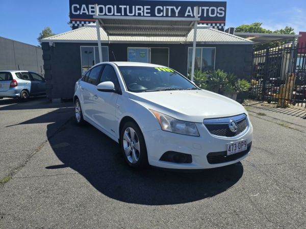 2013 Holden Cruze JH MY13 CD Equipe White 6 Speed Automatic Sedan image