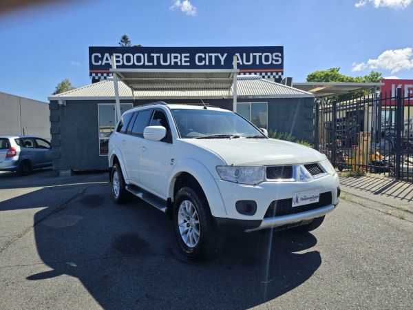 2012 Mitsubishi Challenger PB MY12 LS (5 Seat) (4x4) White 5 Speed Automatic Wagon image