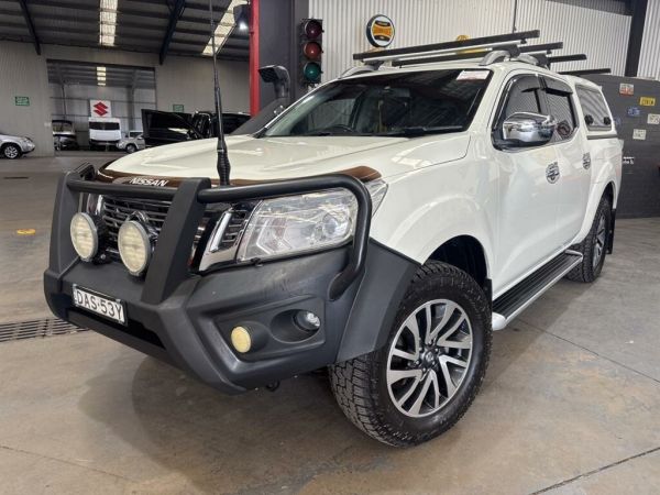 2015 Nissan Navara NP300 D23 ST-X (4x4) White 7 Speed Automatic Dual Cab Utility image