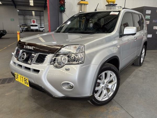 2012 Nissan X-Trail T31 MY11 TI (4x4) Silver 6 Speed CVT Auto Sequential Wagon image