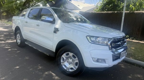 2016 Ford Ranger PX MkII MY17 XLT 3.2 (4x4) White Crystal 6 Speed Automatic Dual Cab Utility image
