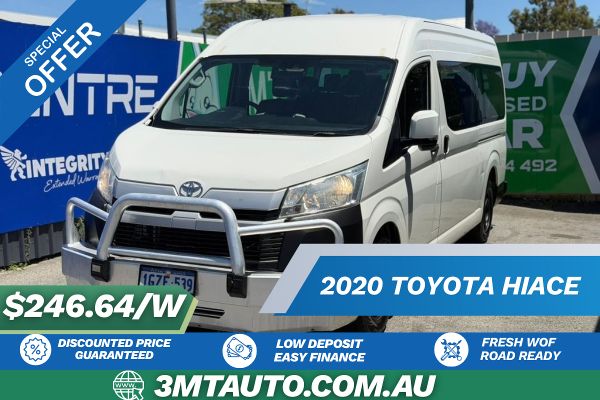 2020 Toyota Hiace Commuter GDH322R ELWB High Roof image