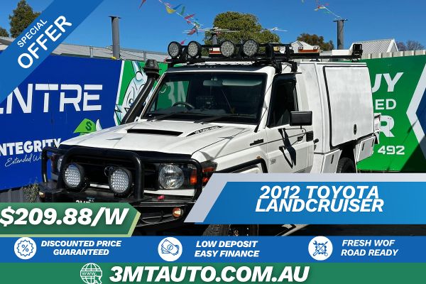 2012 Toyota Landcruiser Workmate VDJ79R 4X4 image