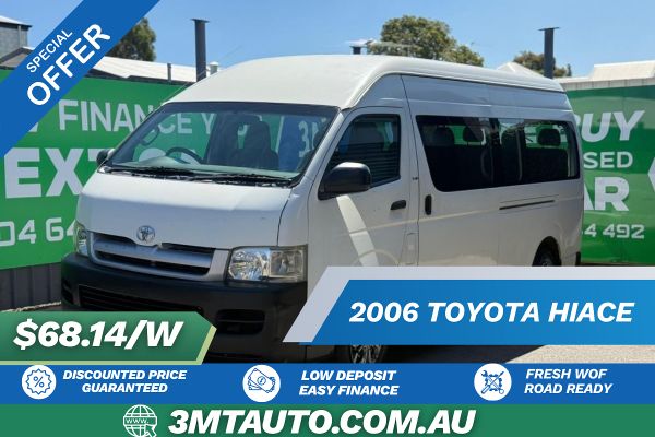 2006 Toyota Hiace Commuter KDH222R ELWB High Roof image