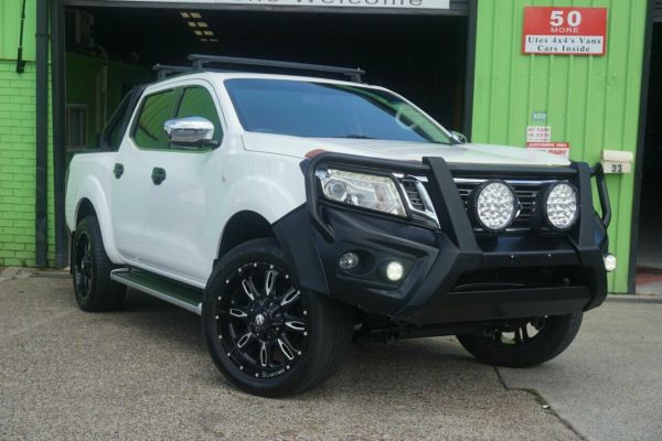 2015 Nissan Navara D23 ST White 6 Speed Manual Utility image