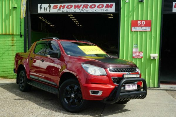 2015 Holden Colorado RG MY16 Z71 Crew Cab Red 6 Speed Sports Automatic Utility image