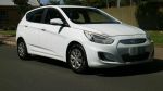 Image for 2016 Hyundai Accent RB4 MY16 Active White 6 Speed CVT Auto Sequential Hatchback