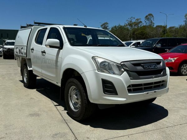 2019 Isuzu D-MAX MY19 SX Crew Cab White 6 Speed Sports Automatic Cab Chassis image
