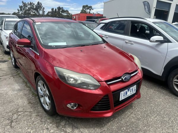 2014 Ford Focus LW MK2 MY14 Sport Red 5 Speed Manual Hatchback image