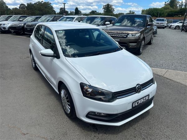 2015 Volkswagen Polo Hatchback 6R MY15 66TSI Trendline image