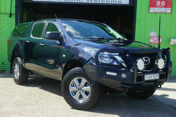 2019 Mazda BT-50 UR0YG1 XT Blue 6 Speed Sports Automatic Utility image