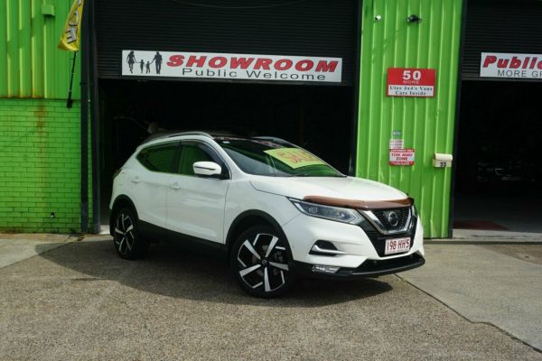 2017 Nissan Qashqai J11 Series 2 N-TEC X-tronic White 1 Speed Constant Variable Wagon image