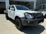 Image for 2018 Isuzu D-MAX MY18 SX Crew Cab White 6 Speed Sports Automatic Cab Chassis