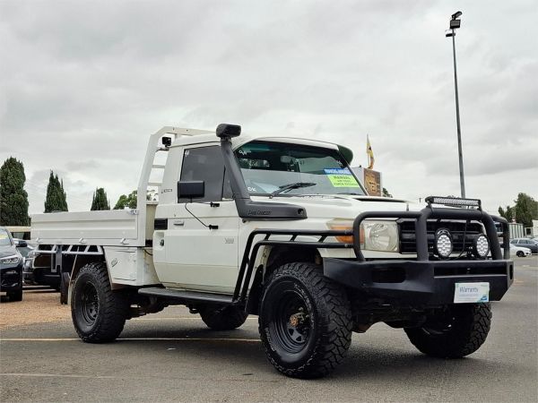 2008 Toyota Landcruiser Cab Chassis VDJ79R Workmate image