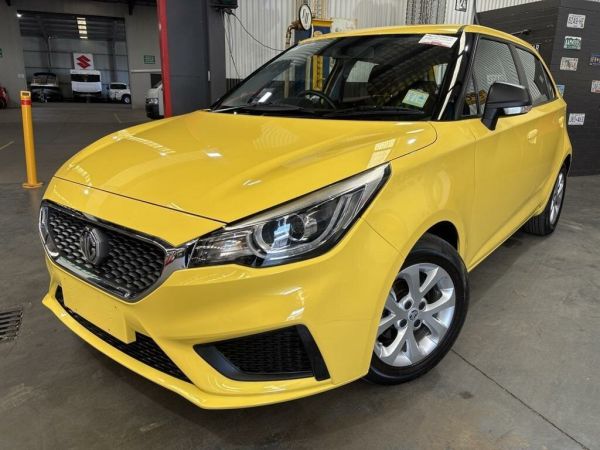 2022 MG MG3 Auto SZP1 MY23 Core Yellow 4 Speed Automatic Hatchback image