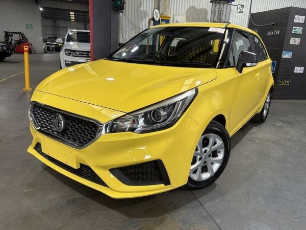 2023 MG MG3 Auto SZP1 MY23 Core Yellow 4 Speed Automatic Hatchback image