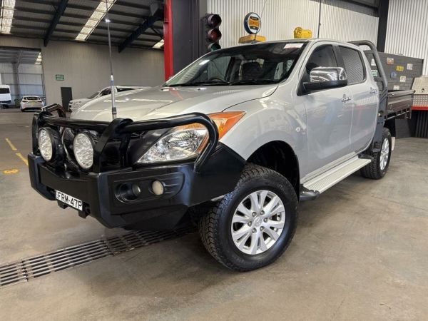 2015 Mazda BT-50 MY16 XTR (4x4) Silver 6 Speed Manual Dual Cab Utility image