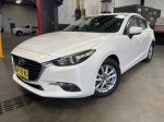 Image for 2017 Mazda 3 BN MY17 Touring White 6 Speed Automatic Hatchback