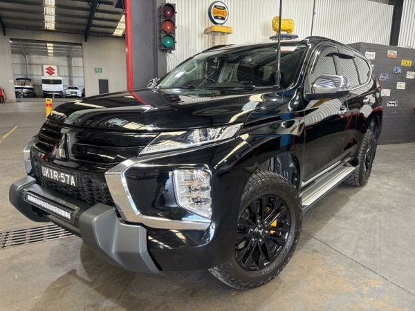 2023 Mitsubishi Pajero Sport QF MY23 GSR (4WD) 7 Seat Black 8 Speed Automatic Wagon image