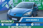 Image for 2012 Mazda 3 SP20 SKYACTIV BL Series 2