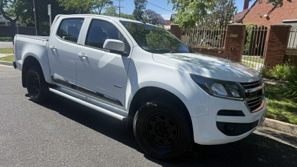 2018 Holden Colorado RG MY18 LS (4x2) White Crystal 6 Speed Automatic Crew Cab Pickup image