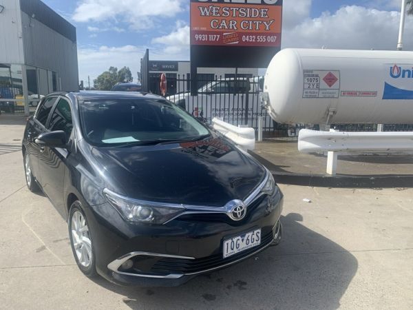 2017 Toyota Corolla ZRE182R MY17 Ascent Black 7 Speed CVT Auto Sequential Hatchback image