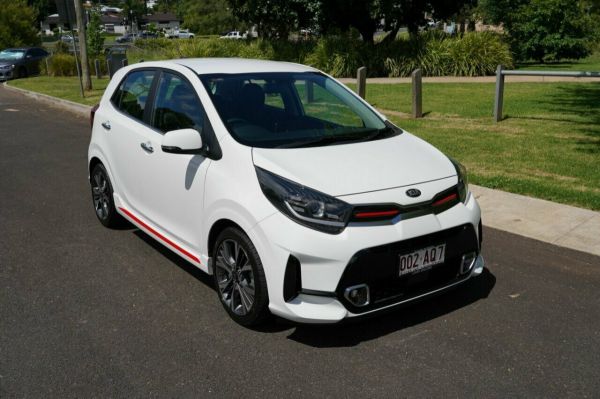 2020 Kia Picanto JA MY21 GT-Line (pe) White 4 Speed Automatic Hatchback image