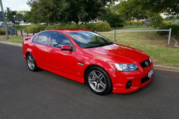 2012 Holden Commodore VE II MY12 SV6 Red 6 Speed Automatic Sedan image