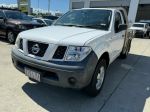 Image for 2009 Nissan Navara D40 RX White 6 Speed Manual Cab Chassis