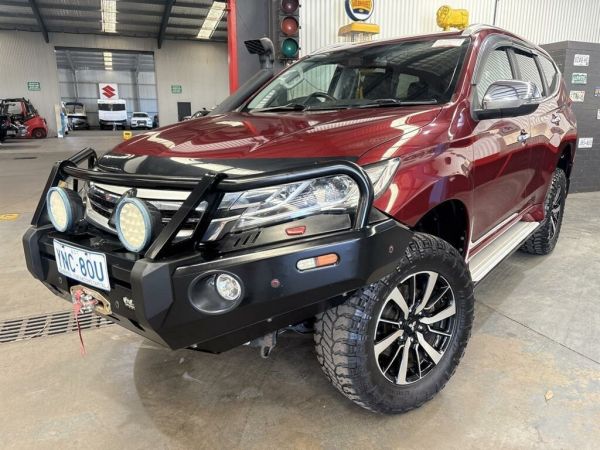 2017 Mitsubishi Pajero Sport MY17 Exceed (4x4) 7 Seat Red 8 Speed Automatic Wagon image