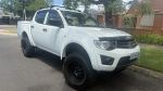 Image for 2013 Mitsubishi Triton MN MY12 GLX (4x4) White Crystal 5 Speed Manual 4x4 Double Cab Utility