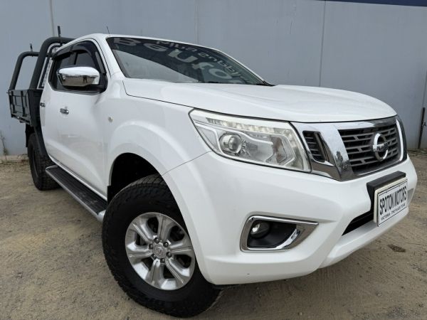 2015 Nissan Navara NP300 D23 ST (4x4) White 7 Speed Automatic Dual Cab Utility image