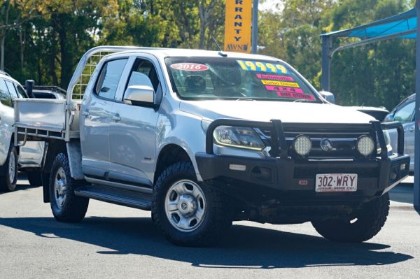 2016 Holden Colorado RG MY16 LS Crew Cab Silver 6 Speed Sports Automatic Utility image