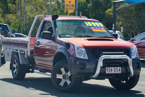 2007 Holden Rodeo 4x4 4x4 Maroon 5 Speed Manual Cab Chassis image